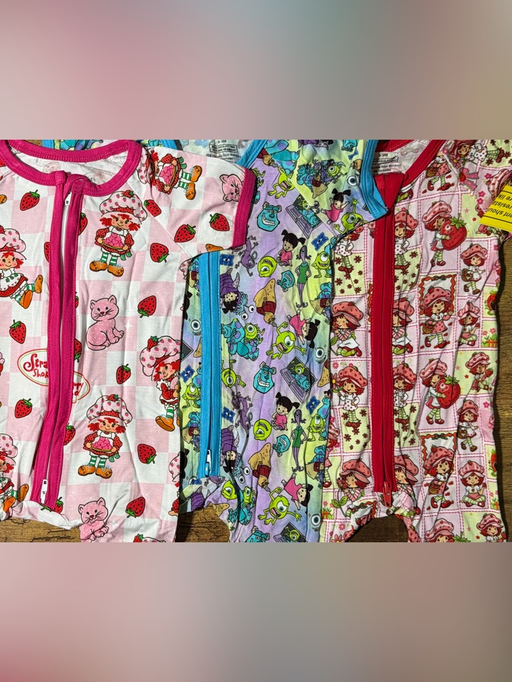 Lot of six size 0-3 bamboo clothing. All brand new.